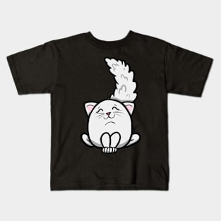 Round Kitty Kids T-Shirt